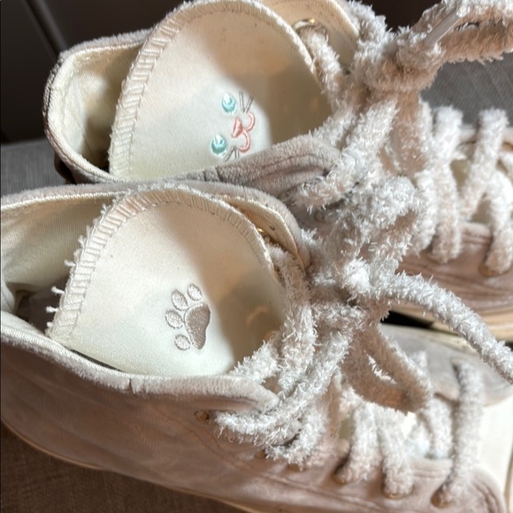 Converse RARE cat inspired hi tops Men4 Woman6 excellent condition - Picture 4 of 14